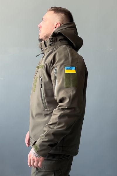 Куртка військова зимова (SH) Softshell ТТХ, Олива (46) 000035053 фото