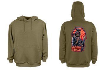 Худі чоловічій койот Онікс з принтом Black Series 149 (DTG) р. 2XL 000049082 фото