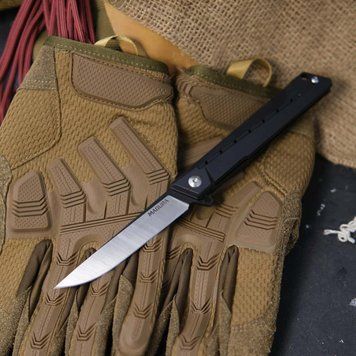 Нож складной Magura J024 Black Handle Drop-Point 000043365 фото