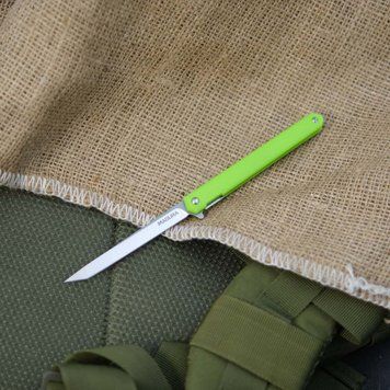 Нож складной Magura J097 lime green handle tanto blade 000043366 фото