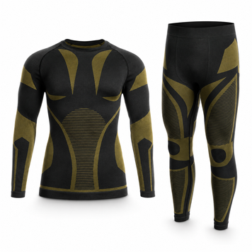 Термобілизна демісезонна Sturm Mil-Tec "Functional Underwear Performance" чорний S/M 000060357 фото