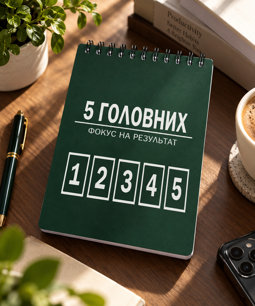 Блокнот TM 4Profi "5 головних" А6 000059439 фото