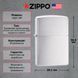 Запальничка Zippo Brush Fnish Chrome, 200 000045892 фото 2