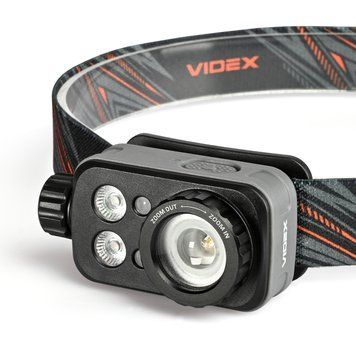 Налобный светодиодный фонарик VIDEX VLF-H046Z 500Lm 5000K 000057989 фото