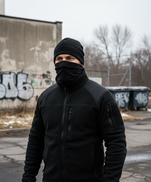 Баф флісовий Military Plus Black 000049349 фото
