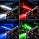 Фонарь NIGHT VISION FLUORESCENCE M11R-4TG(White+Red+Blue+Green), 1x18650, индикация заряда, ЗУ Type 000061515 фото 5