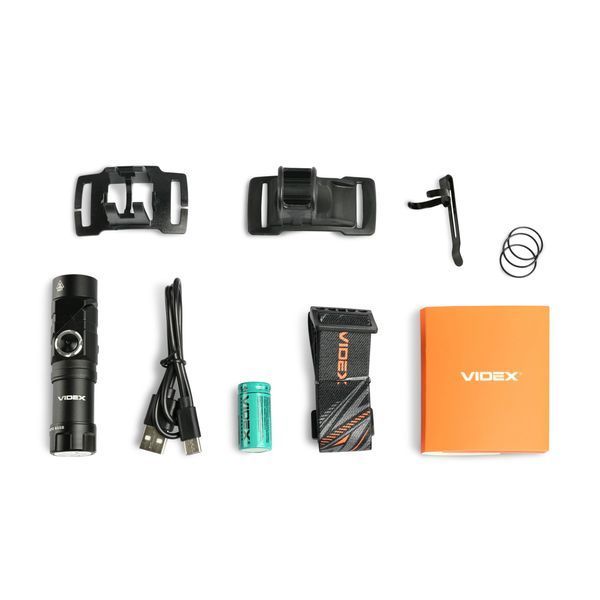 Портативный светодиодный фонарик VIDEX VLF-A244RH 600Lm 5000K 000057220 фото