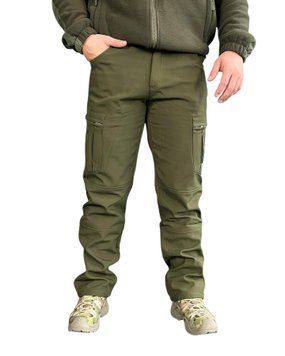 Брюки карго тактичні Softshell BEZET Ешелон хакі M 000035887 фото
