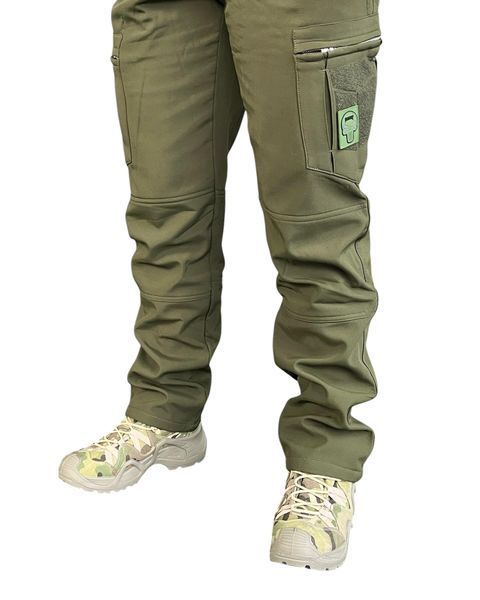 Брюки карго тактичні Softshell BEZET Ешелон хакі M 000035887 фото