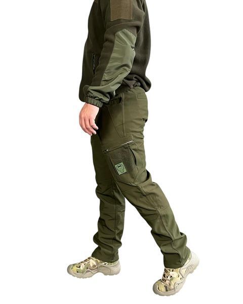 Брюки карго тактичні Softshell BEZET Ешелон хакі M 000035887 фото